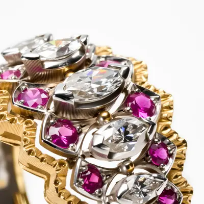 Anello Corona di Fiori