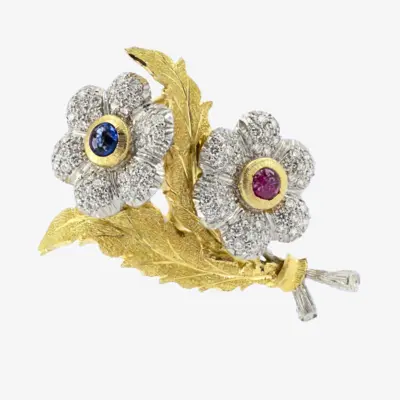 Four Flowers Earrings