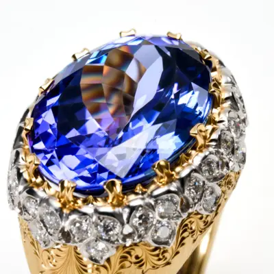 Anello Maior Tanzanite
