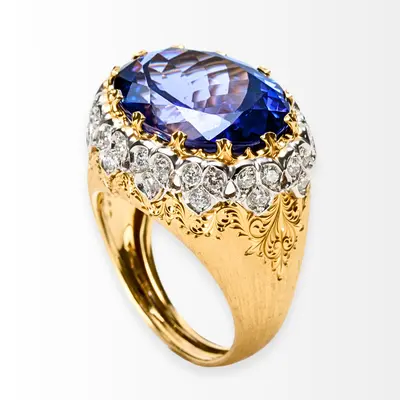 Anello Maior Tanzanite