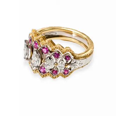 Anello Corona di Fiori
