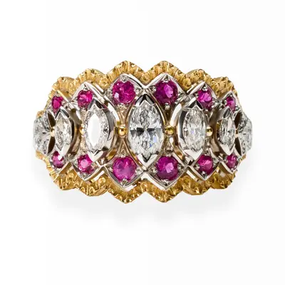 Anello Corona di Fiori