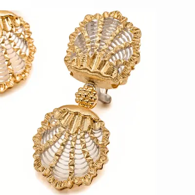 Shell Mesh Earrings