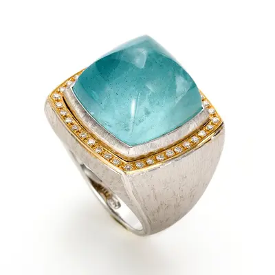 Aquamarine Maior Ring