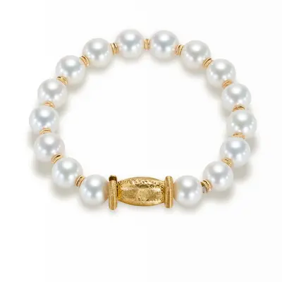 BRACCIALE PERLE CON CHIUSURA CLASSICA