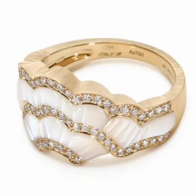Double Seashell Ring