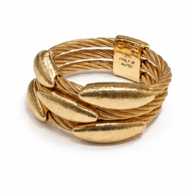 ANELLO TRE FEDINE TORCHON