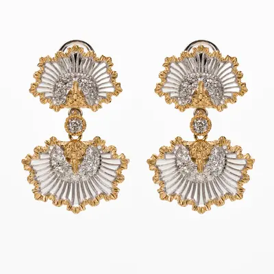 Orecchini Conchiglia con brillanti