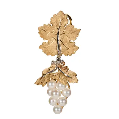 Grape Leaves Earrings