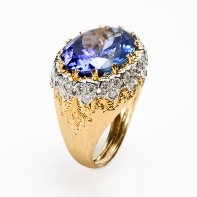 Anello Maior Tanzanite