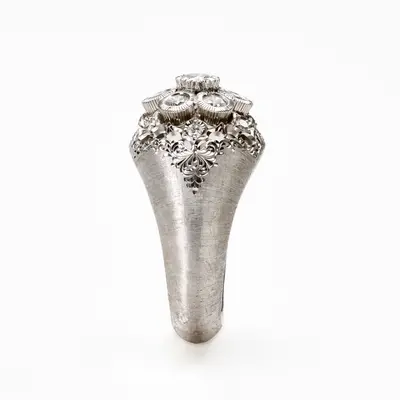 Diamond Flower Ring