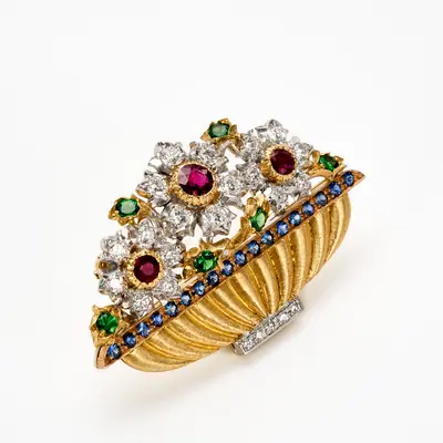Canestra Brooch