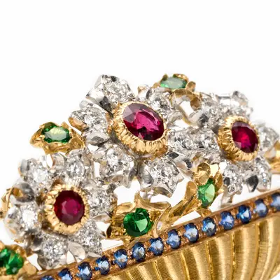 Canestra Brooch